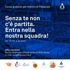 Indizione corso Arbitri indoor 2020/21