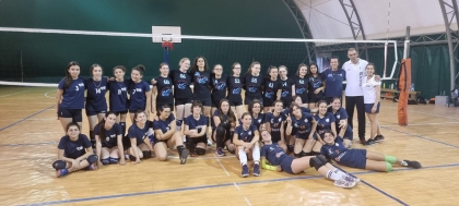 Le formazioni semifinaliste Under 13 di Solarino delle Società San Vito, Fitness e Aurora