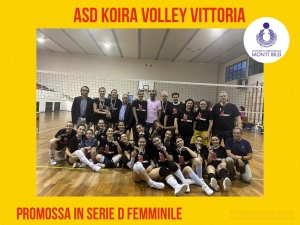 Complimenti al Volley Club Avola per la vittoria del campionato di prima divisione e per la promozione in serie D femminile