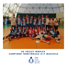 US Volley Modica - Campione territoriale U17 maschile