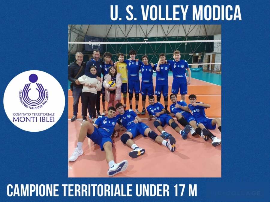 U.S. Volley Modica Campione Territoriale Under 17