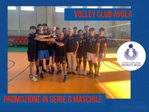 Volley Club Avola promossa in serie D maschile